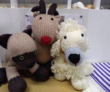 Knitted toys £5.00 each